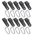 Tarp Clips with Carabiner,clamp Clip Snap Canvas Anchor Gripper