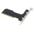 Usb2.0 Expansion Card Pci to 5 Usb2.0 Nec Chip Expansion Adapter Card