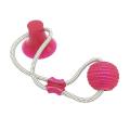 Dog Toys Pet Puppy Interactive Suction Cup Push Tpr Ball Toys Red