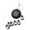 Changing Solar Powered Lanterns Wind Chime Wind Mobile Led Light