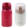 Mini Stainless Steel Big Belly Thermos Bottle(rose Red)200ml