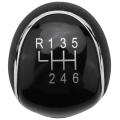 4x 6 Speed Car Pu Leather Gear Shift Knob Shift Lever for Ford Mondeo