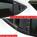 Car Carbon Fiber Window Louver Cover for Honda Hrv Vezel 2021 2022