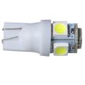 100pcs T10 White 168 194 501 W5w 5 Smd Led Car Side Wedge Light Lamp Bulb Dc 12v