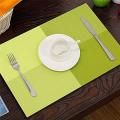 4 Pcs Placemats for Dining Table,place Mats Heat-resistant,orange Red