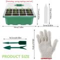 12-cell Seed Propagator Tray for Seeds Growing Plant Starter