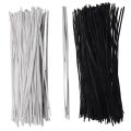 200x Plastic Shell Package Reusable Twist Ties Cable Fasteners 150mm