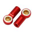 10pcs M3 Ball Joint Link Bar Rod Seals Ball Head Tie Rod End Red