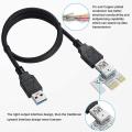 Ver010-x Pci-e 1x to 16x Riser Card Graphics Card Extension Cable A