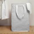 Laundry Baskets, Freestanding Laundry Hamper with Long Navy