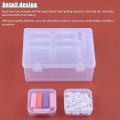 22 Pcs Plastic Storage Cases, Small Bead Storage Box with Lids