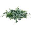 Greenery Artificial Front Door Wreath Hanging for Home Wall Decor