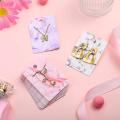 Marble Earrings Necklace Display Card Holder Set,zipper Closure Bags