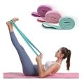 3 Piece Fitness Resistance Bands Workout Set for Fitness Exercise,a