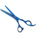 7 Inch Stainless Blue Grooming Professional Pet Scissor for Dogs