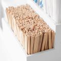 100pcs 5.5 Inch Coffee Stirrers Sticks -natural Wood Eco-friendly