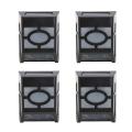 4 Pcs Solar Wall Lights Outdoor, Solar Led Waterproof- White Light