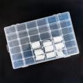 Plastic Embroidery Organizer Box,150 Floss Bobbins,for Sewing Storage