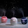 120ml Space Ball Marquee Cup Usb Humidifier with Led Light ,blue