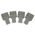 Caster Cups Fits to All Wheels Of Furniture,sofas Beds(gray V Shape)