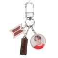 Round Metal Jewelry Mobile Phone Bag for Men and Women J-hope