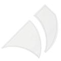 2pcs Pinwheel Template,twisted Pinwheel Template for Acrylic Quilting