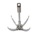 Survival Grappling Hook 4 Claws Climbing Claw Stainless Steel