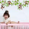 Cute Wall Stickers Art Decals Animal Plant Wallpaper Stickers