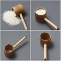 Bamboo Water Ladle Tea Water Scoop Bathing Dipper for Kitchen Garden