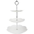 3 Tier Cupcake Stand Plastic Tiered Tray Dessert Cakes Snacks Tray