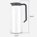 Stainless Steel Vacuum Flask Thermal Jug 1.5l Black