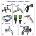 Water Hose Fittings Plastic Connectors,male&female 3/4 Inch Ght 10pcs