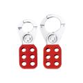 2 Pcs Lock Out Tag Out Lock Hasp Steel Nylon for Industry Equipment