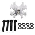 1 Inch Aluminum Mechanical Fan Spacer Kit for Gm Chevy Ford