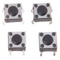 100 Pcs 6 X 6mm X 4.3mm Panel Pcb Momentary Tactile Tact Push Button Switch Dip
