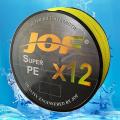 Jof Braided Fishing Line 12strands Abrasion Resistant Braided 0.286mm