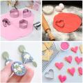 24pcs Polymer Clay Cutters, 10 Shapes Clay Cutters,for Jewelry Making