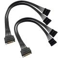 Ssd Power Cable Hard Drive Power Cable Extension Cable(2 Pack)
