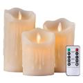 10-button Remote Control Tearing Swinging Led Electronic Candle Light