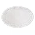 Modern Simple Oval Relief Silicone Dining Pad Household Dining Pad B