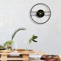 11.8 Inch Acrylic Transparent Wall Clock for Living Room Home Decor