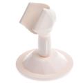 New White Wall Attachable Shower Head Holder Bathroom Vacuum Suction Cup