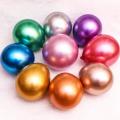 100pcs 10 Inch Metallic Color Latex Balloons Metal Pearl for Party