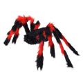 75cm Large Spider Plush Toy / Halloween Decor - Red and Black