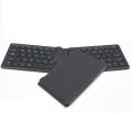 B.o.w Portable Pu Folding Mini Bluetooth Keyboard for Iphone, Tablet