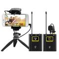 Wireless Lavalier Microphone for Iphone, Dslr Camera, Video Recording