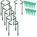 Pack Of 12 Plant Support Stake Garden Flower Support