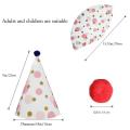 8pcs Birthday Party Cone Hats for Adults and Kids Party Decoration