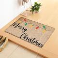 Christmas Doormat Floor Mat Non Slip Blanket Indoor Outdoor Rug-b