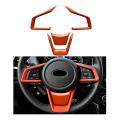 Steering Wheel Panel for Ascent 2019-2022, Impreza 2017-2022, Orange